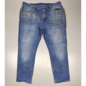 Buffalo David Bitton Jeans‎ Mens 40x32 Relaxed Taper Ben Blue Denim